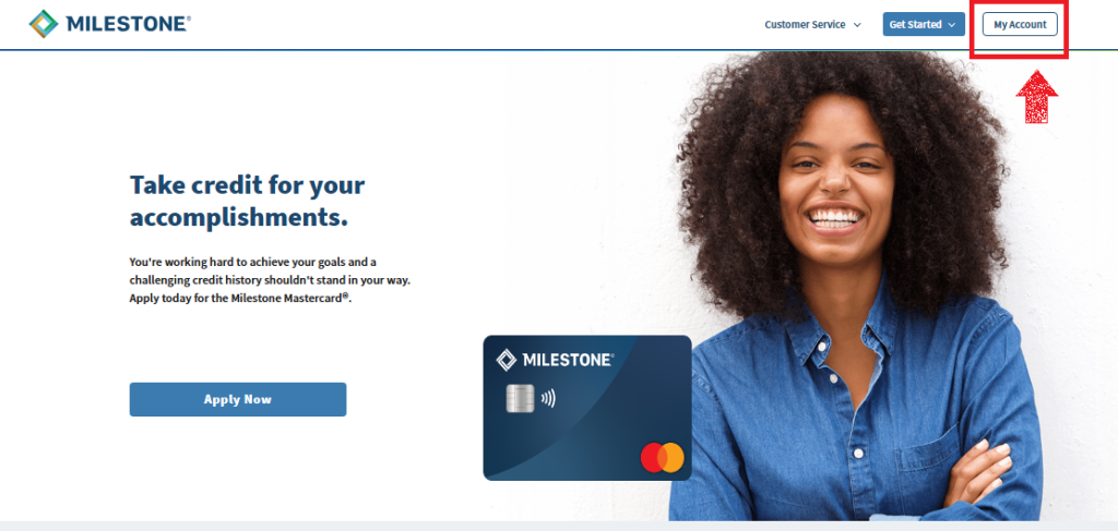 Milestone Credit Card Login